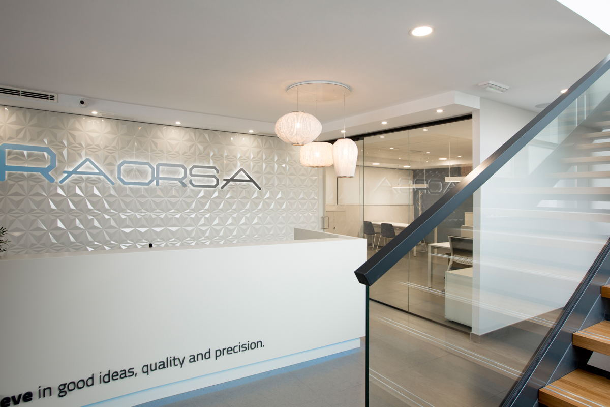 Diseño oficinas Raorsa